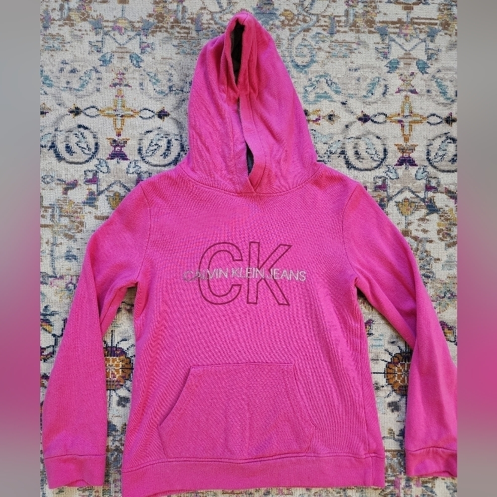Calvin Klein Pullover Pink Sweater, sz Large (12-14)